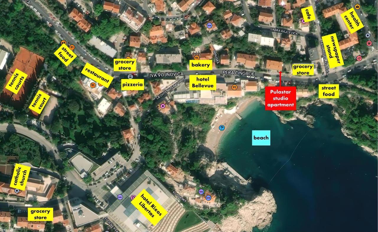Apartment Pulastar Dubrovnik Exteriör bild